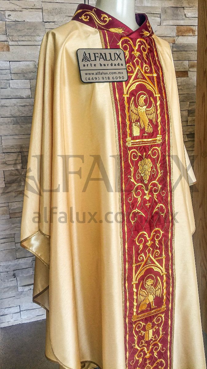 25 CUATRO EVANGELISTAS Dorado Shangtung 11